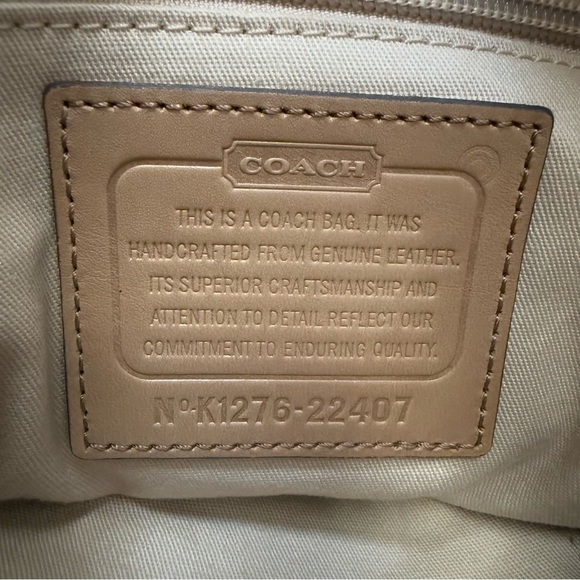 COACH Legacy Archival Two Tone Bucket Bag - Picture 11 of 12